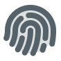A close-up of a finger with a circular outline surrounding it, emphasizing the finger's position and detail.